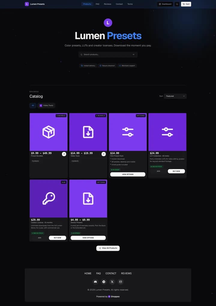 The Clean Minimal theme